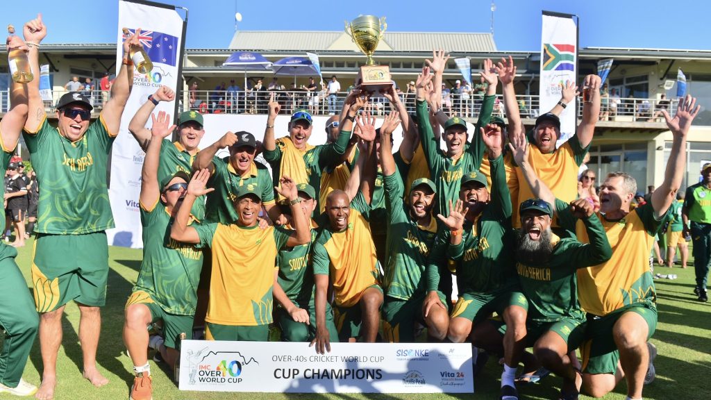 IMC Over 40s World Cup 2024 Champions IMC Over 40s World Cup 2024 Champions